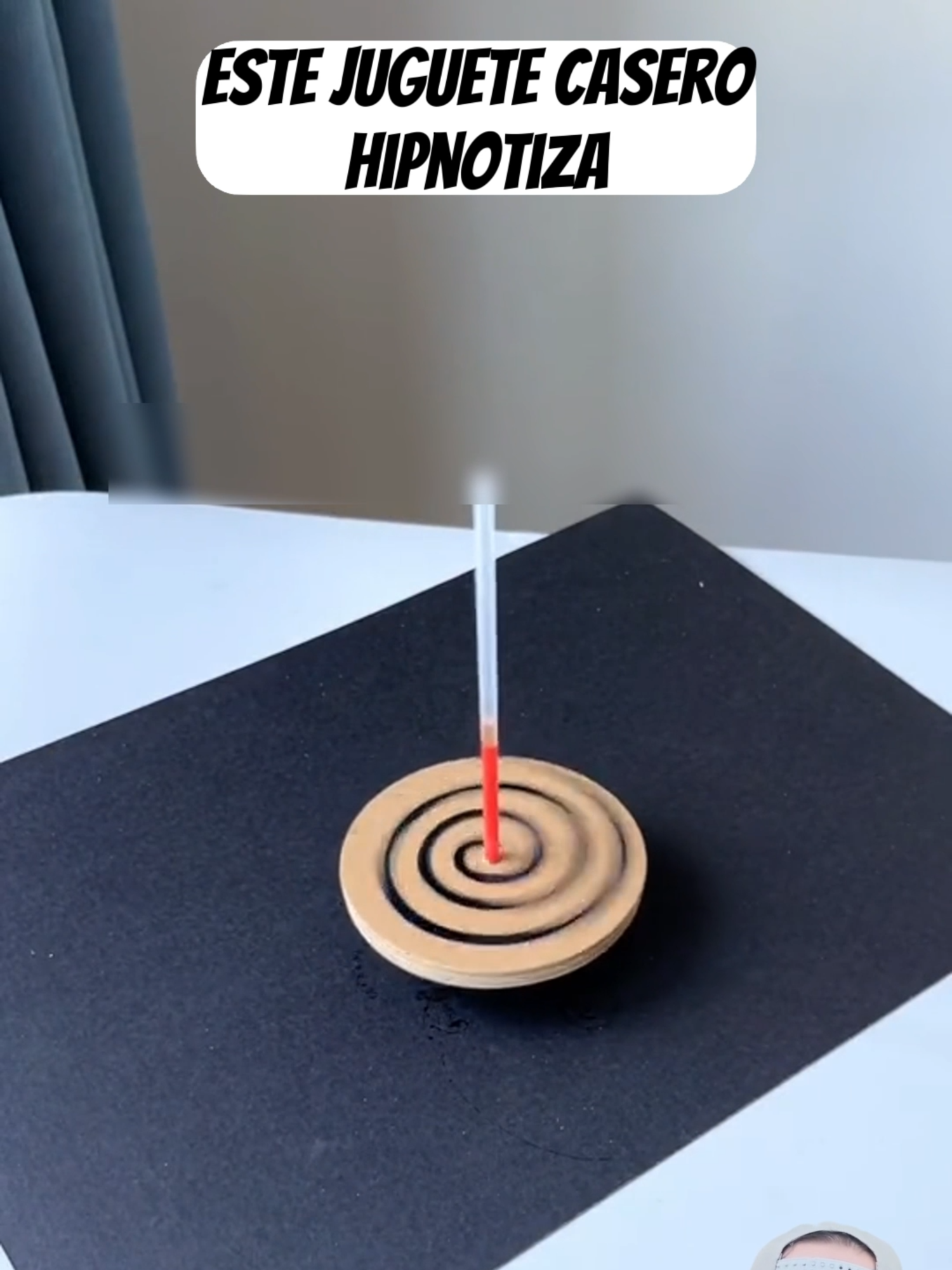 Como hacer un trompo casero con carton #fyp #viral #tiktok