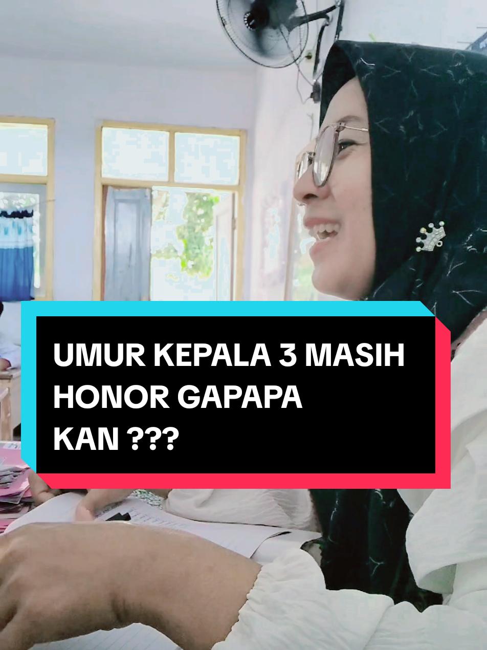 GAPAPA KAN KEPALA 3 MASIH HOROR ?  EHHHHH HONOR  #gurumudaindonesia #gagalppglagi #fyppppppppppppppppppppppp #guru #fypシ #fypシ゚viral #ppg2025info 