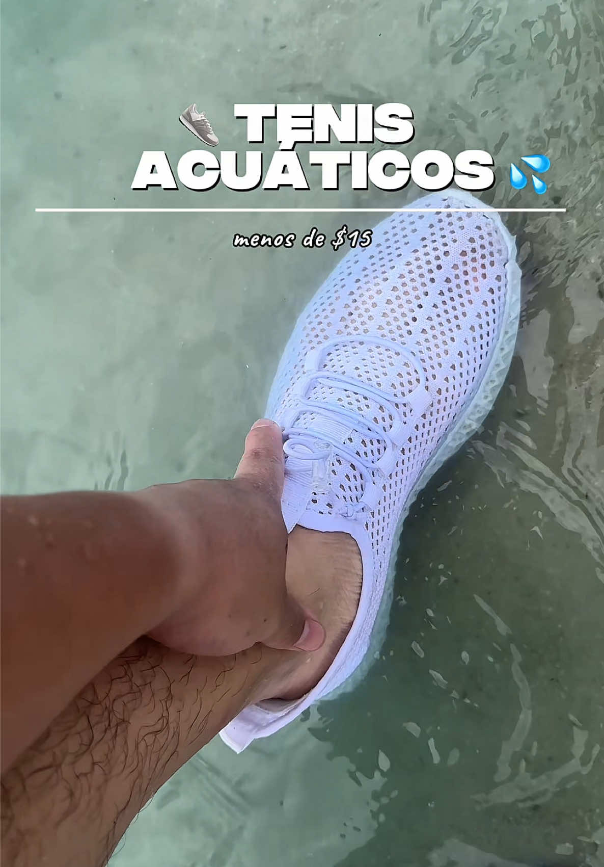 👟 Estos tenis son perfectos para el agua: ligeros, cómodos y se secan rápido 🌊 Úsalos en la playa, río, piscina o donde quieras sin preocuparte por resbalones 🔥 ¡Y lo mejor es que cuestan solo $14! #WaterShoes #BeachShoes #SummerShoes #OutdoorGear #QuickDry     