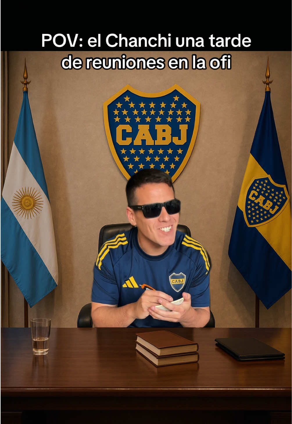 Mirá que pícara que sos #humor #riquelme #chanchi #bocajuniors 
