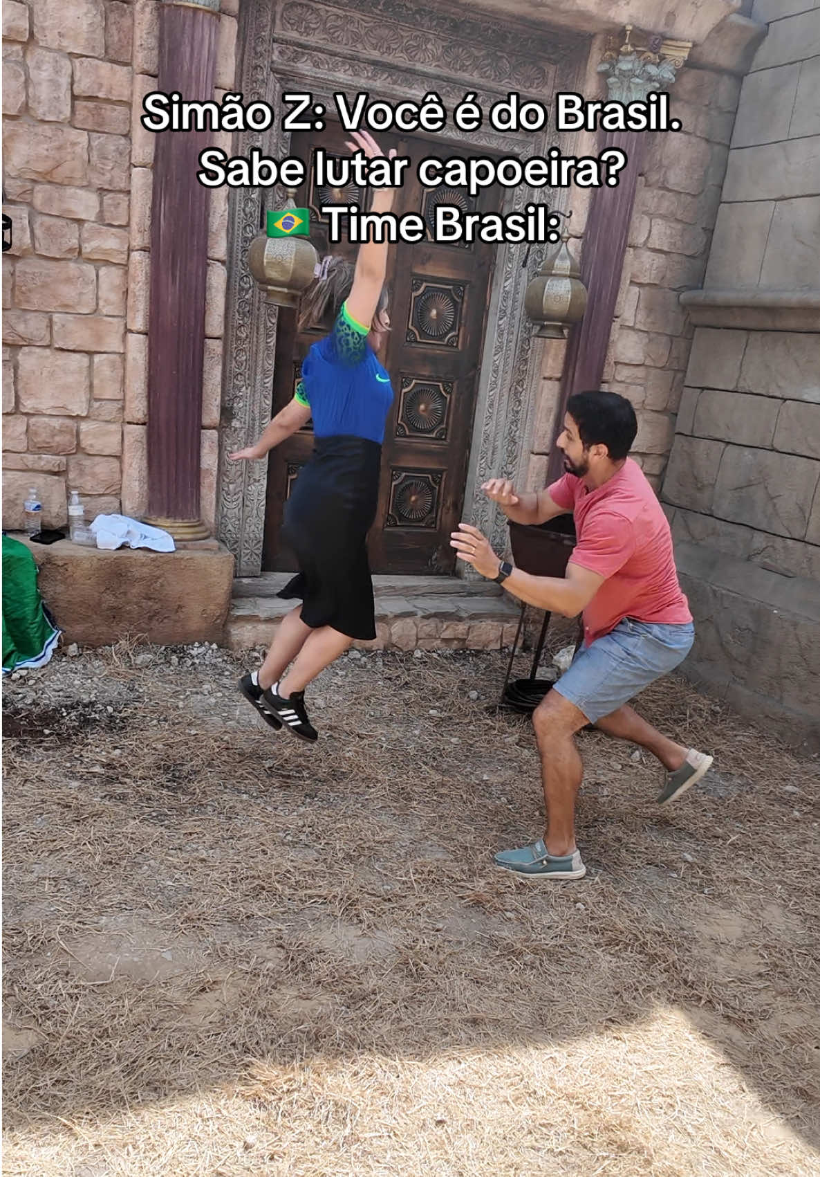 Então quer dizer que os zelotes sabem capoeira? Nosso time não estava preparado pra isso. #capoeira #bastidores #thechosen 