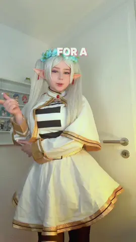 Last video for this trend 🤍 #frieren #frierenbeyondjourneysend #girllikeme #cosplay 