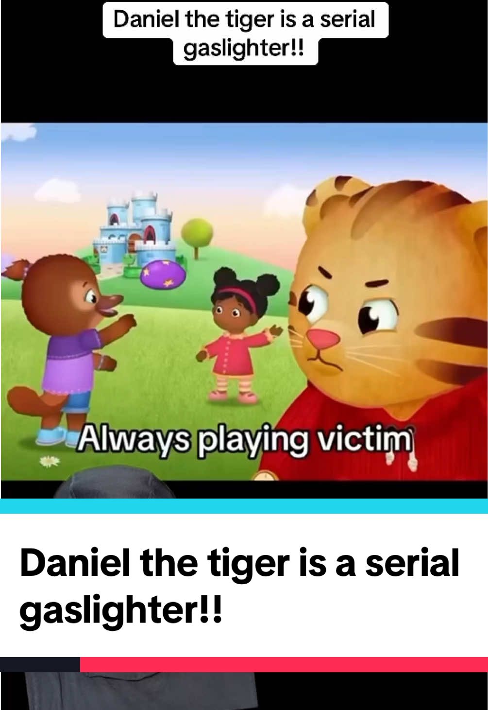 Daniel the tiger is a serial gaslighter!! #marco 