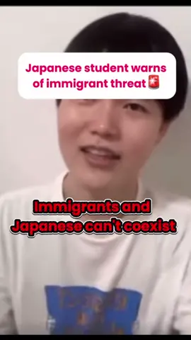 Japanese student warns of immigrant threat⚠️🇯🇵 #japan #foriegner #immigration #tourist #europe #sweden#yukiishii 