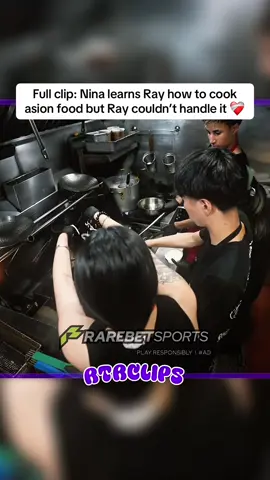 Ray couldn’t cook his own food 😭❤️‍🩹 #ray #viral #nina #trending #fyp 