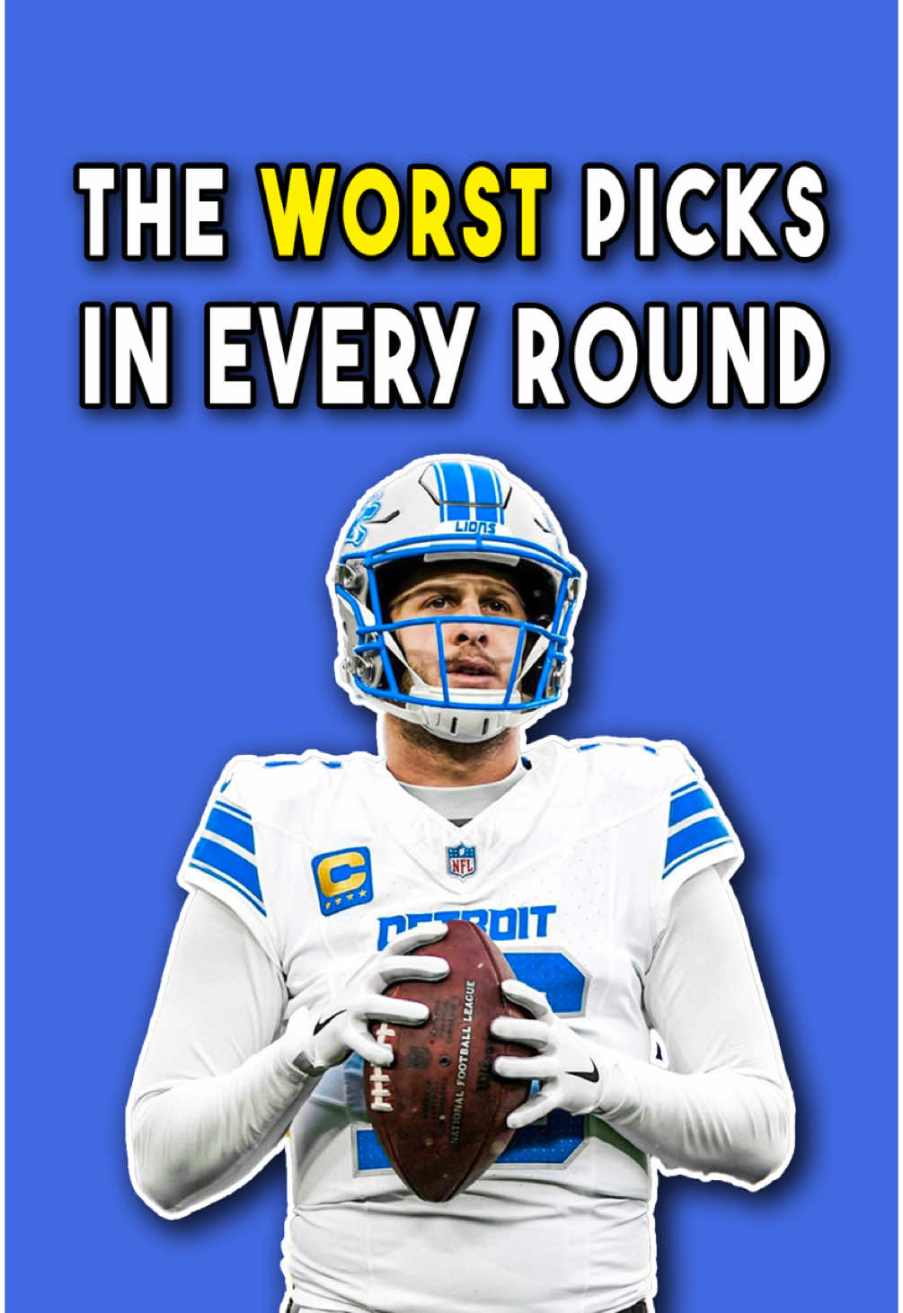 The Worst Picks in Every Round of Your Fantasy Draft (Part 2):   Round 6: Chris Godwin   He’s coming off an injury that the Bucs haven’t provided any positive updates about.   And all their offseason moves suggest they don’t feel too confident in the aging Godwin this year – which is why they drafted 1st round stud WR Emeka Egbuka out of Ohio State who will be involved this year…   Round 7: Ricky Pearsall   Pearsall missed OTAs and minicamp with a hamstring injury which means he’s now missed 2 offseasons due to injury and being shot last year.   These are valuable reps for a rookie to get and it’s hard to have confidence in him in Round 7 when he’s behind the 8-ball and competing with Kittle/CMC/Jennings and Aiyuk for targets…   Round 8: Jared Goff   He threw for 4600 yards and 37 TDs last season and still was outside the Top 7 QBs due to offering 0 rushing upside.   And now he loses 2 valuable O-Line pieces in Frank Ragnowand Kevin Zeitler who each were Top 5 players at their positions AND Goff loses stud OC Ben Johnson…   Round 9: Cooper Kupp   He’s now 32 years old and he’s struggled to put together complete seasons the past 2 years due to injuries and age.   Now he joins a new offense that has a new OC and new QB entering 2025 – it’s a lot of moving pieces in Seattle and I expect it to be a rocky start for all their pass catchers…   Round 10: Luther   Like Pearsall – Burden has been hurt this offseason and has completely missed out on valuable rookie reps.   He’s behind the 8-ball which is bad news when you are competing with DJ Moore, Rome Odunze and Colston Loveland for target share #fantasyfootball