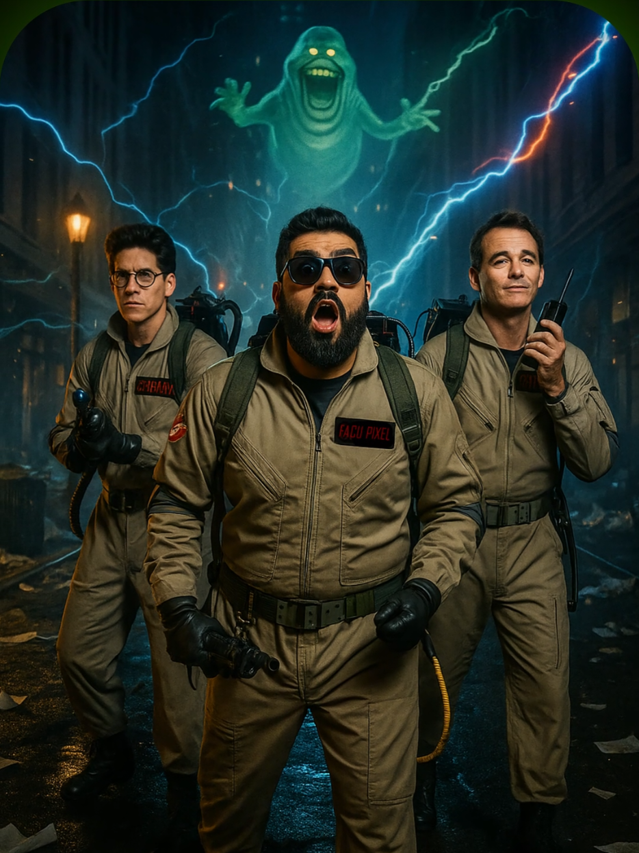 Ghostbusters PROMPT: Te enseño a crear imágenes con chat GPT. Comenta la palabra PROMPT y te  lo envío. . . #ghostbusters #loscazafantasmas #prompterchallenge #prompt #chatgpt 