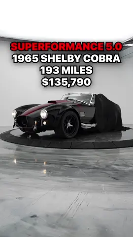 Another snake has landed!🐍 This 5.0 powered MKIII Superformance is ready for you to take home and RIP🏁 Head online for the full listing — now LIVE!💻 #shelby #cobra #5point0 #ford #classiccars #carsforsale #cobraforsale 