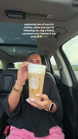 I’ve chosen and Venmoed both girlies!!! 🩵 Been wanting to do this and @Isabelle posted it so it reminded me 🤗🤗🤗 #starbucks #coffee #icedcoffee #contentcreator #content #influencer #starbucksorder 