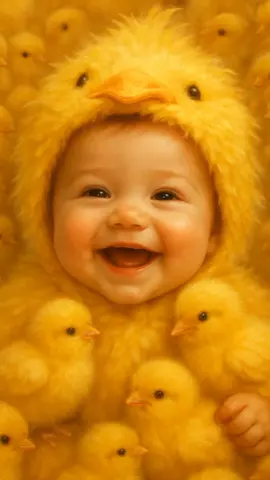 A Baby Among Chicks — Too Adorable! 😍🐣 #creatorsearchinsights #fypシ #foryouuuuuuuuuuuuu #asmrsounds #foryoupage 