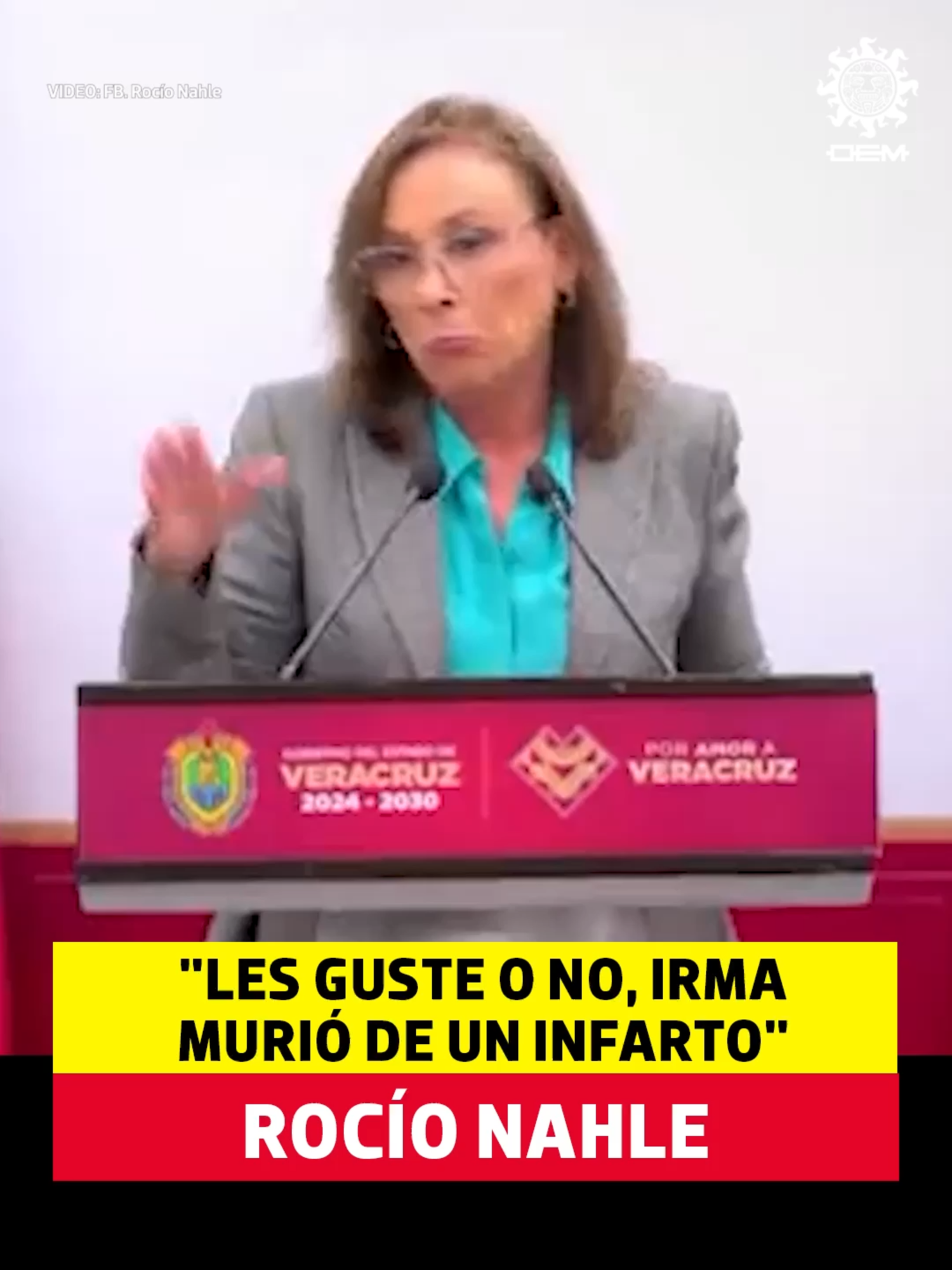 ⚠️ Polémica en Veracruz: la gobernadora Rocío Nahle responde a la campaña mediática tras revelar la n3cr0psi4 de la maestra Irma. ¿Qué está pasando? 📰👀 #Veracruz #RocíoNahle #CasoIrma