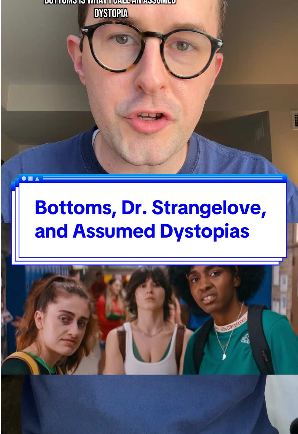 Bottoms might just be a genre defining masterpiece that we look back on for decades 🤯 #bottomsmovie #rachelsennott #ayoedebiri #movies #filmanalysis #filmtok #movietok 