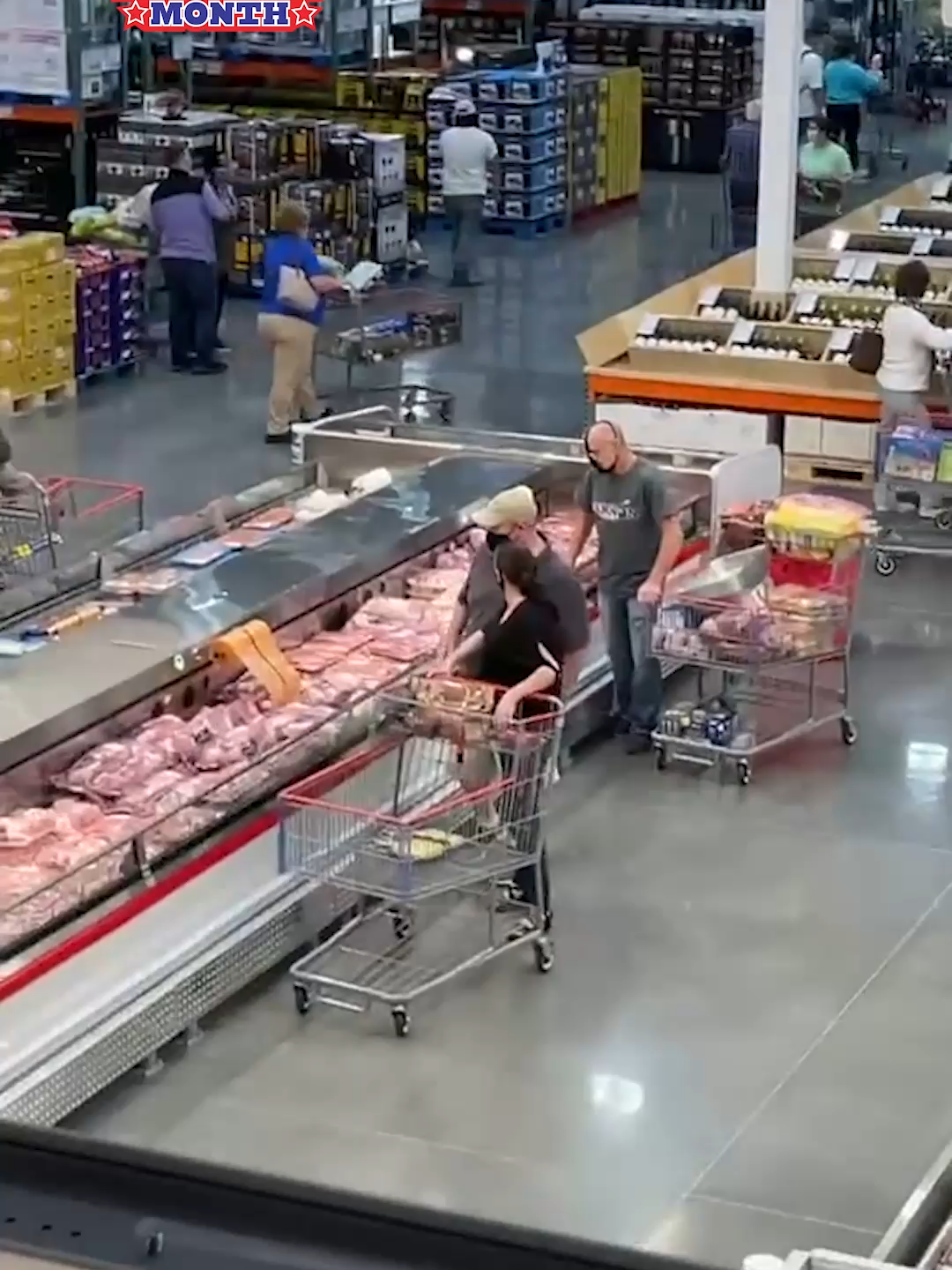 People weren't ready for me to REALLY fly my freak flag... 🥵 🤣 #costco #grocerystore #underwear #panties #maskfail #dadfail #fail