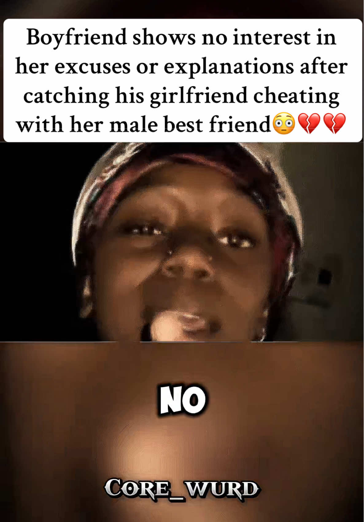 She ain't a real one💔💔.. #fyp #cheatinggirlfriend #toxiclove #betrayal #heartbreak #usatiktok 