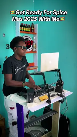 Get Ready For Spice Mas 2025 With Me🇬🇩🔥🥳 #vincydjs🇻🇨 #deejayboss #tiktokdj🇻🇨 #spicemas2025 