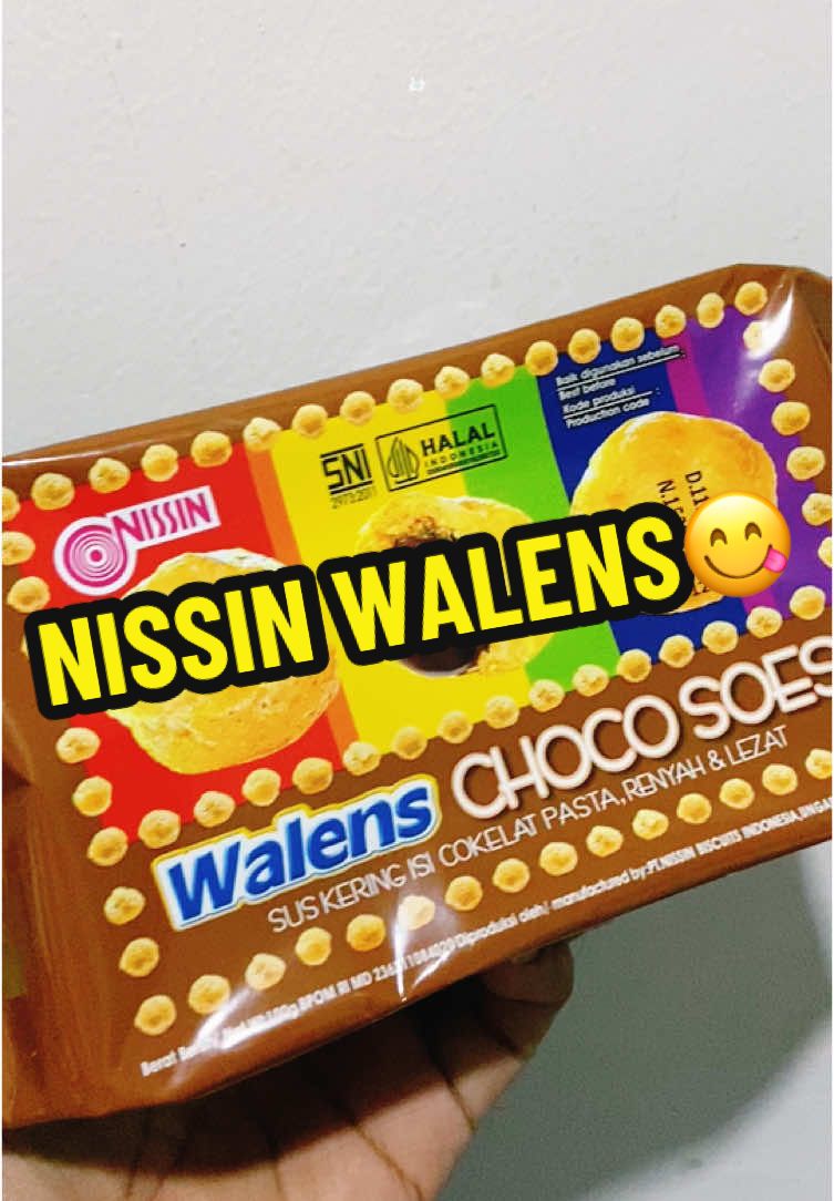 NISSIN WALENS😋#nissinwalens #nissinwafer #nissinchocosoes #kuesoes #cuantanpabatas #fyp 