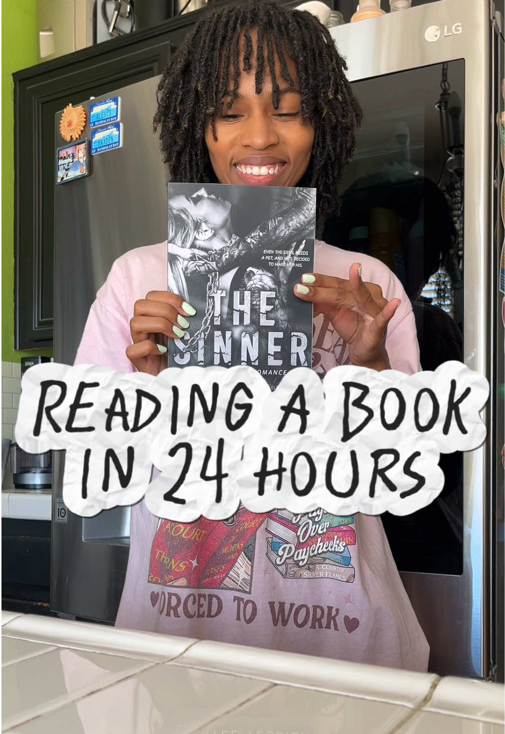 This book has been a roller coaster. As per usual, I’m here for it. The absolute SHOCK. But don’t spoil anything for me!  #readingupdate #thesinner #shanteltessier #darkromance #bookrecs 