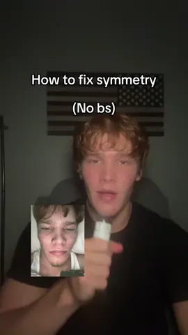 This is more common than you think fixxing your symmetry IS POSSIBLE I wish someone would have told me this #symmetry #asymmetricalface  #imbalance #looksmax #looks #attractive #fyp 