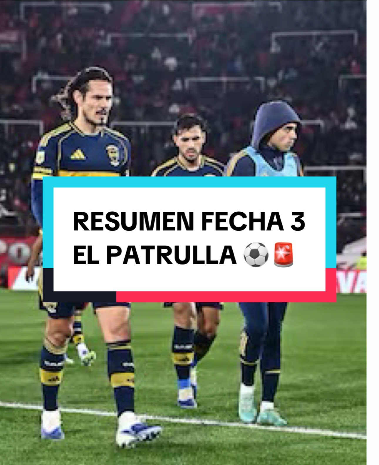 RESUMEN FECHA 3 DEL FÚTBOL ARGENTINO  #futbol #futbolargentino #deportesentiktok #boca #river #sanlorenzo #independiente #racing 