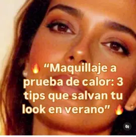 ¿Sufres porque tu maquillaje se derrite con el calor del verano? 🌞💄 Estos 3 tips te ayudarán a mantener un look fresco, duradero y a prueba de sudor incluso en los días más calurosos. Pero si estás empezando o quieres dominar tu rutina desde cero, necesitas mi guía de maquillaje básico. ✨ Aprende a elegir los productos correctos ✨ Aplica técnicas fáciles paso a paso ✨ Logra un look natural o glam según tu estilo Y lo mejor... ¡AHORA con un 50% de descuento por tiempo limitado! Solo hasta el DOMINGO. 📥 Es un libro descargable que puedes tener al instante. Escribe la palabra maquillaje👇 y te envío el enlace directo para aprovechar esta oferta 🔥 #maquillaje #sol #verano #maquillajedeverano #guiademaquillaje #librodemaquillaje #pielmaduramakeup😍 
