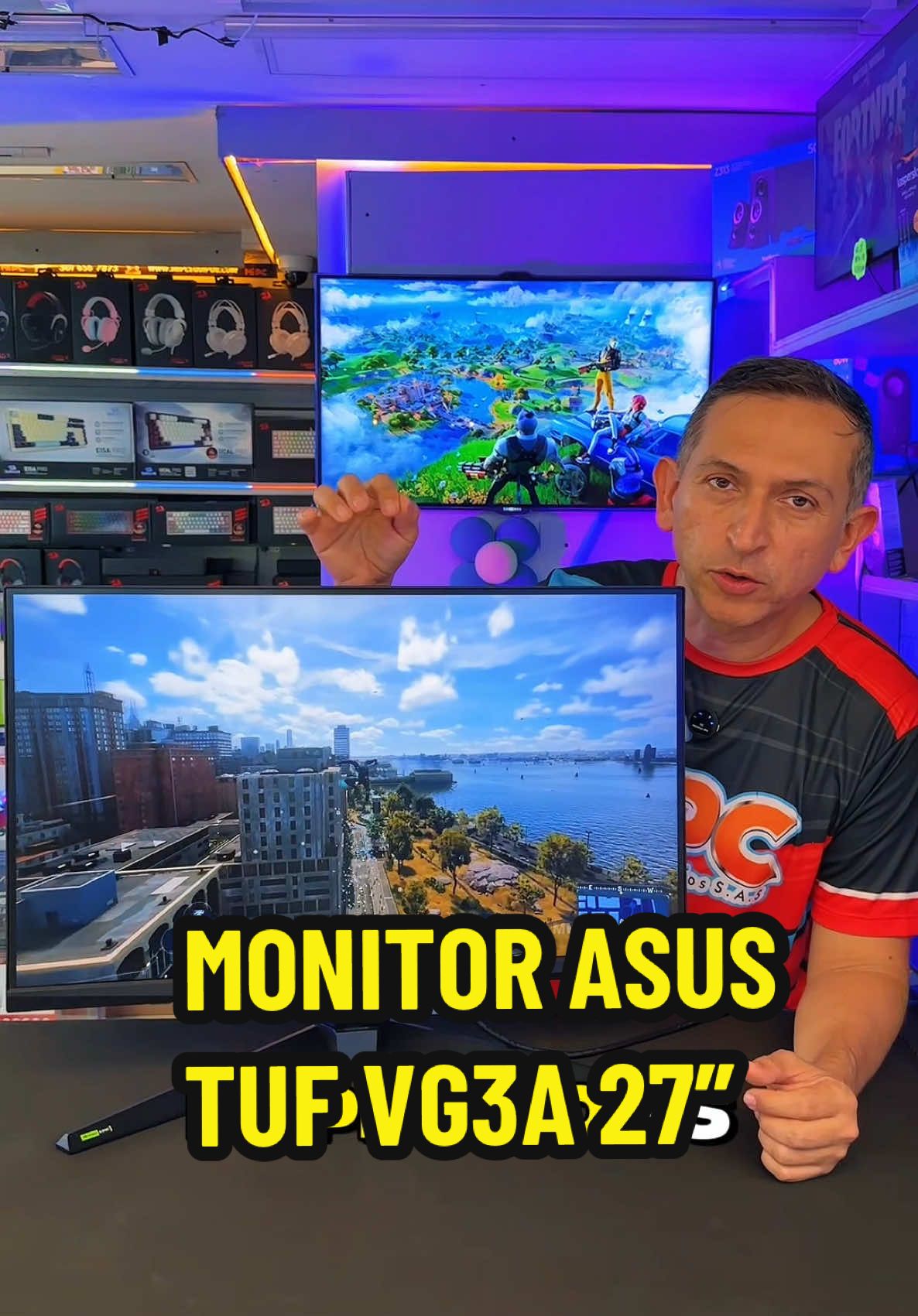 🎮 No solo juegues. Siente cada frame.🤩 Con el ASUS TUF Gaming VG3A de 27”, tu mundo se vuelve más rápido, más nítido, más real. ✅ 144Hz | ✅ 1ms | ✅ Adaptive Sync ✨ Prepárate para ver lo que otros no ven. 🔥PRECIO ESPECIAL $1’050.000🔥 🇨🇴 ¡Hacemos Envíos a toda Colombia! 📱 Escríbenos al WhatsApp para más información: 301-392-2368 🛒 Compra en línea: www.mipcparquecentral.com 📍 Visítanos: C.C. Parque Central Local 72 Barranquilla, Colombia.  ——- #PcGamer #MonitorGamer #Gaming #Gamers #monitorAsusGamer #AsusTufGaming #pcgaming 