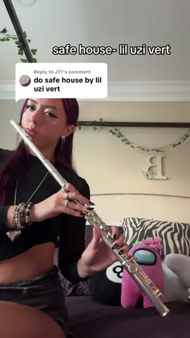 Replying to @JT✝︎ safe house by lil uzi vert flute cover #safehouse #liluzivert #flute #flutecover #fyp 