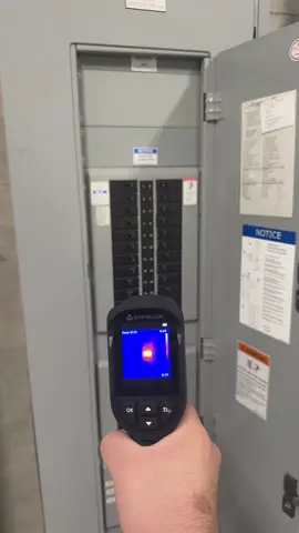 Man last time i pay an electrician to do a  job. Avoid these mistakes by usuing this handheld thermal device! #plumber #hvac #electrician #breakers #bluecollar #construction #wires #voltage 