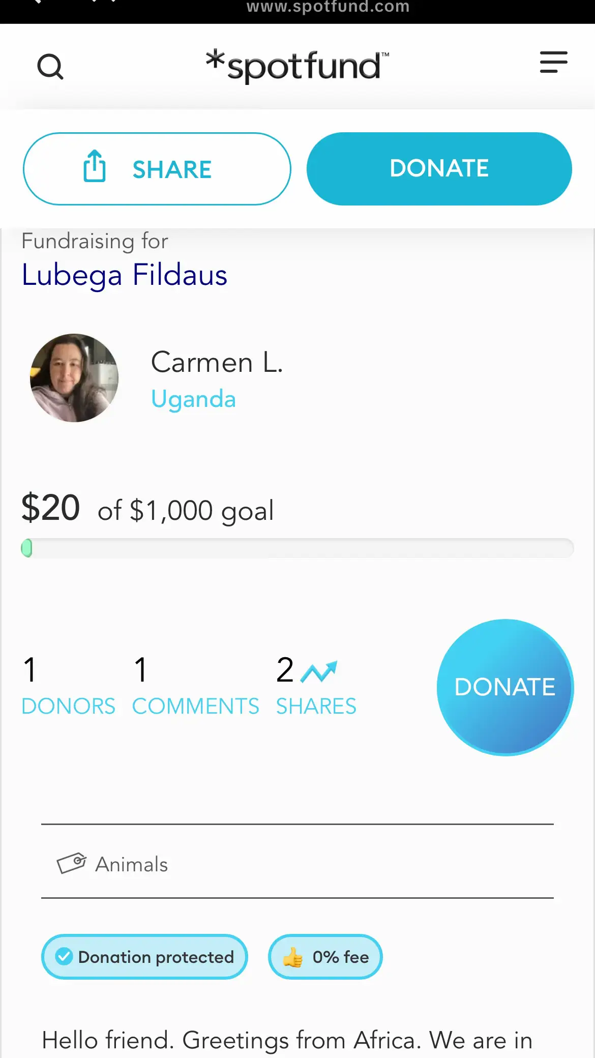Only $20 have been raised in a month , please kindly remember these sweet babies eat everyday, please kindly Click the link in our bio to support! Every pledge you make means the world to us—and to the dogs we’re rescuing. Thank you! 🐾