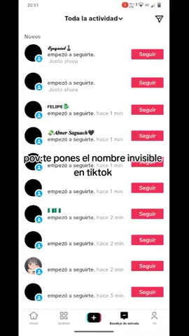 #nombreinvisible #seguidores