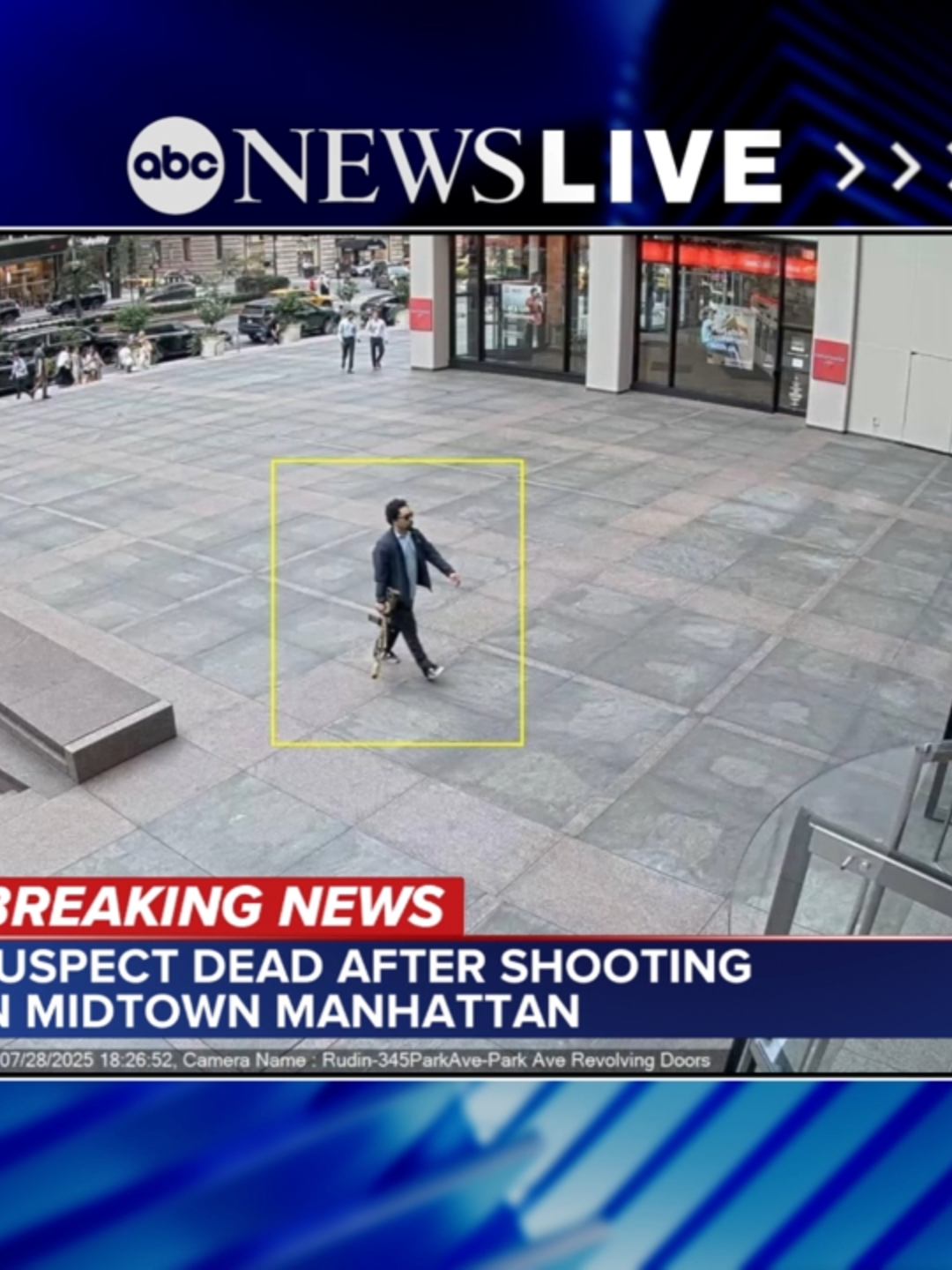 A suspect is dead after opening fire in Midtown Manhattan, according to New York City police sources. ABC News' Aaron Katersky has the latest.