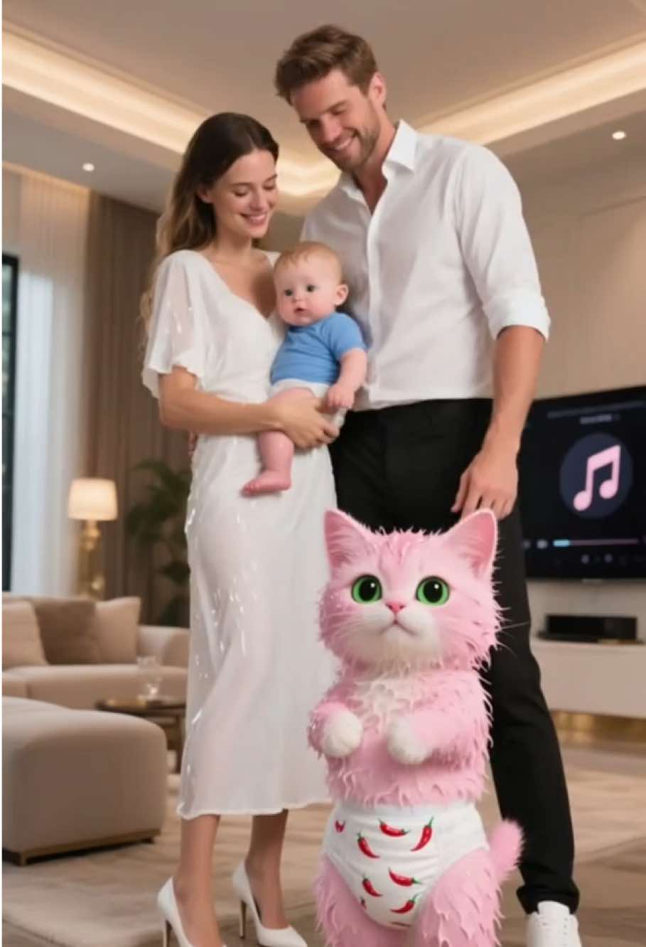 The angelic cat has arrived! The angelic cat has arrived #Adorable Pet Launch Plan #AI #AI Cat #Cat that can cook #AI adorable pets