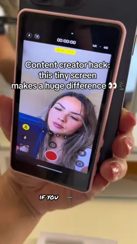 Can’t believe I was filming without this… content creator must-have 💡📱 Filming solo just got 10x easier 🎥 this magnetic selfie screen is a game changer! Added this to my filming setup and now I’m obsessed 🧲💁‍♀️ #creatorlife POV: You finally find the tool that makes content days way easier 📸✨ Selfie screen secured. Angles on point. Let’s create 💅💻  #C#ContentCreatorC#CreatorGearF#FilmingSetupT#TechEssentialsC#CreatorToolsS#SelfieScreenM#MagneticMountM#MinimalTechC#ContentReadyCreatorMustHave 