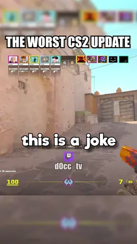 The worst cs2 update #cs2 #counterstrike2 #csgo 