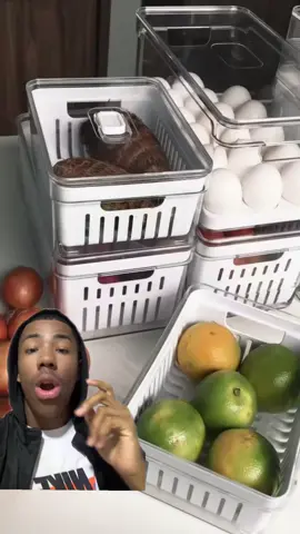 Organizador de geladeira #compras #tiktokshop 