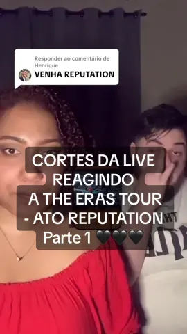 Respondendo a @Henrique A COBRA VAI ENTRAR!!!!🖤🐍#swiftie #theerastour #taylorswift #taylorandtravis #taylorswiftedit #reputation #reaction 