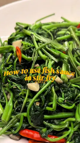 My all time favorite stir fried kang kong.  #fishsauce #food #foodrecipe #asianfood 