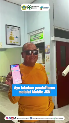 Antri Lebih Cepat, Daftar Melalui Mobile JKN🤩 @Ayo Sehat Kemenkes RI @Kementerian Kesehatan RI @BPJS KESEHATAN RI OFFICIAL @dinkesjatim @dinaskesehatangresik @Pemerintah Kabupaten Gresik  #puskesmasdukun #mobilejkn #bpjskesehatan #foryoupage #abcdefg 