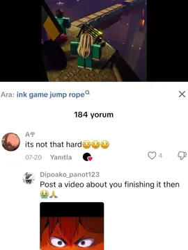 haters winning core❤️‍🩹🌹 @Mick whos on shit list now 🥷🏿er also @req @Dipoako_panot123 @elzufu heres the video  lol #inkgame #jumprope #roblox #haterswinningcore 