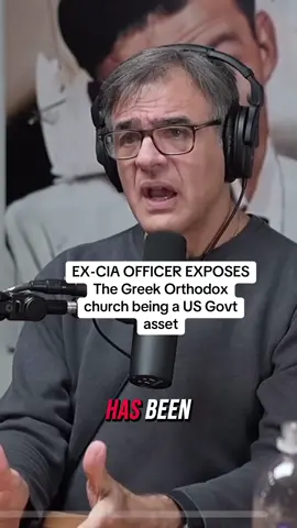 EX-CIA OFFICER EXPOSES the Greek Orthodox Church is an asset of the US government. #usa #ukraine #greekorthodox #greece #betray #judas #orthodox #russia #asset #cia #interview #john #fyp #foryou 