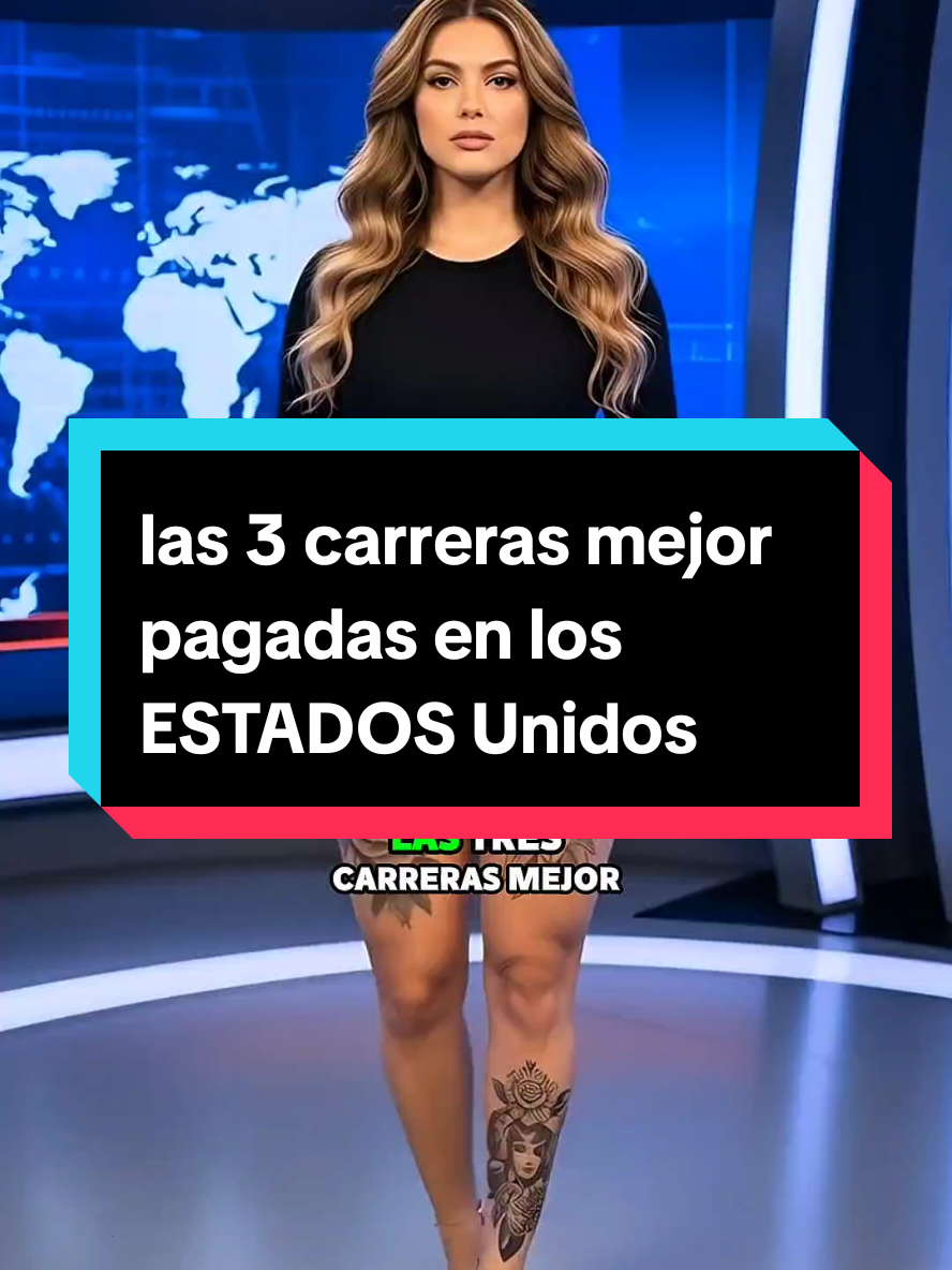 las 3 carreras mejor pagadas en los ESTADOS Unidos  #trabajos #carreras #top3 #relatos 