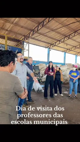 #Reciclagem ♻️ #visita dos professores #rota do saneamento 
