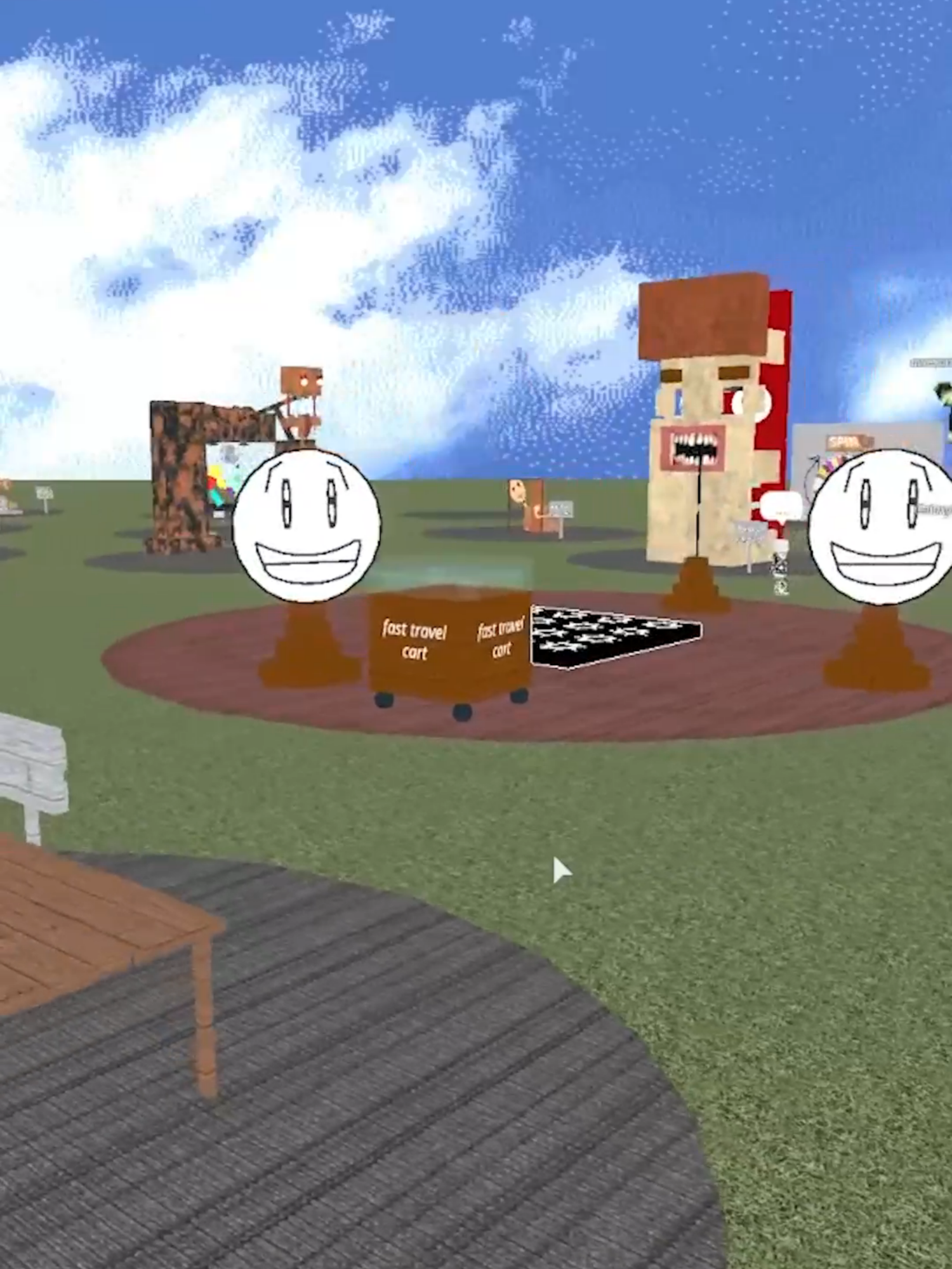 the museum! come visit! now!! #roblox #weirdcore #forsaken