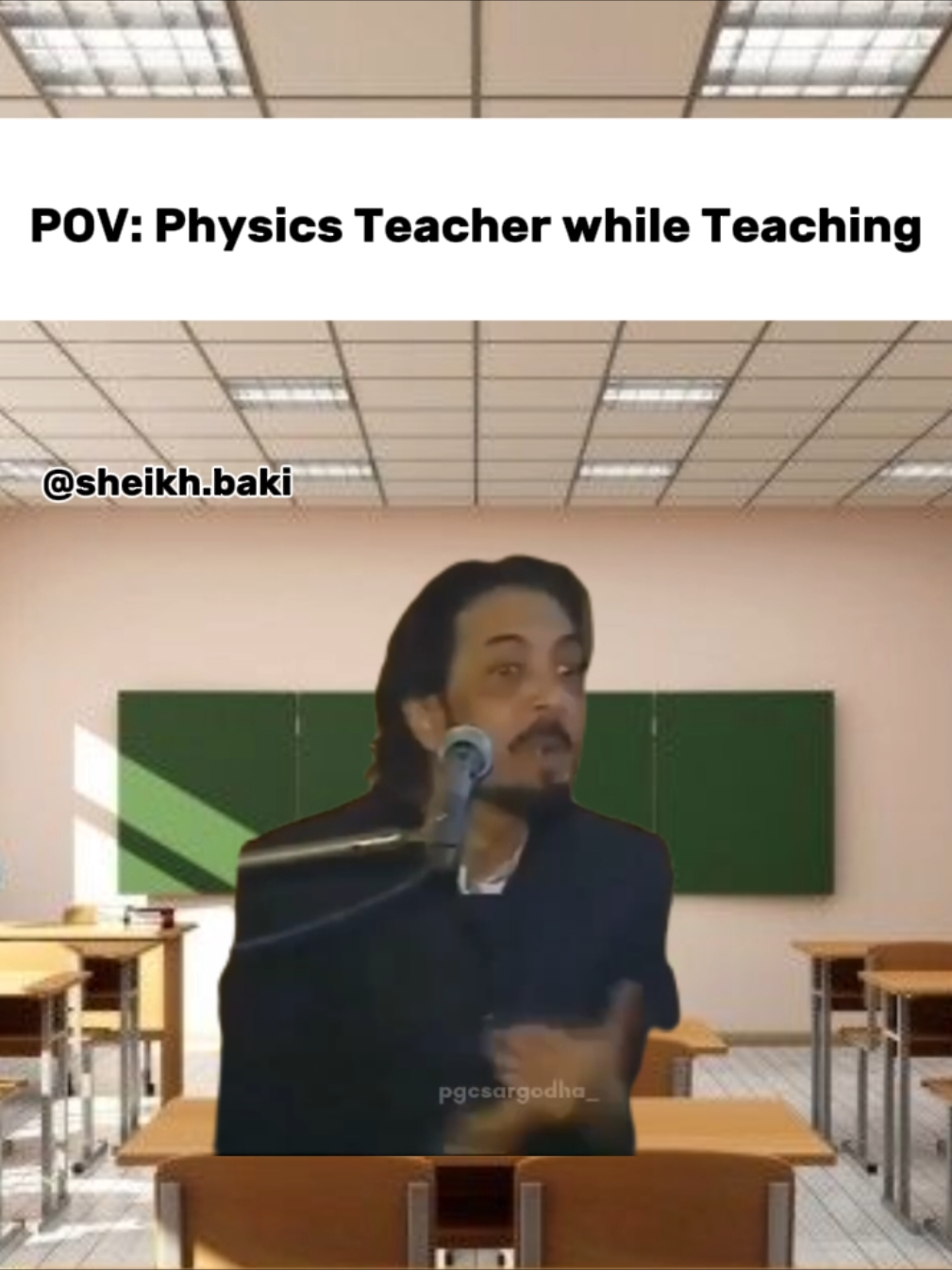 Physics teacher  . . #relatable #viral #memes #trending #funny #teacher #physics 
