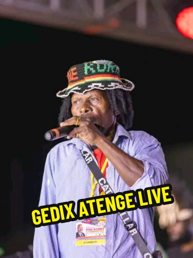 The Amazing Port Moresby Amazing Port Moresby 50th Anniversary Celebrations PNG Story-Momase Region. Gedix Atege performing 