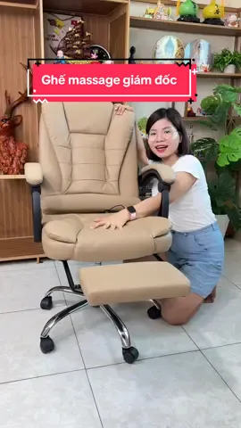 Trả lời @Hằng Xinh Tươi Ghế giám đốc massage, ghế văn phòng chân xoay có gác chân, ghế giám đốc kết hợp massage tiện lợi #hangxinh tuoi #xuhuong #trending #ghegiamdoc #ghegiamdocmassge #ghemassage #ghevanphong #ghechanxoayvanphong #ghechanxoaycogacchan #ghevanphongtualung #memmaiemai #xinxo #tienloidanang 