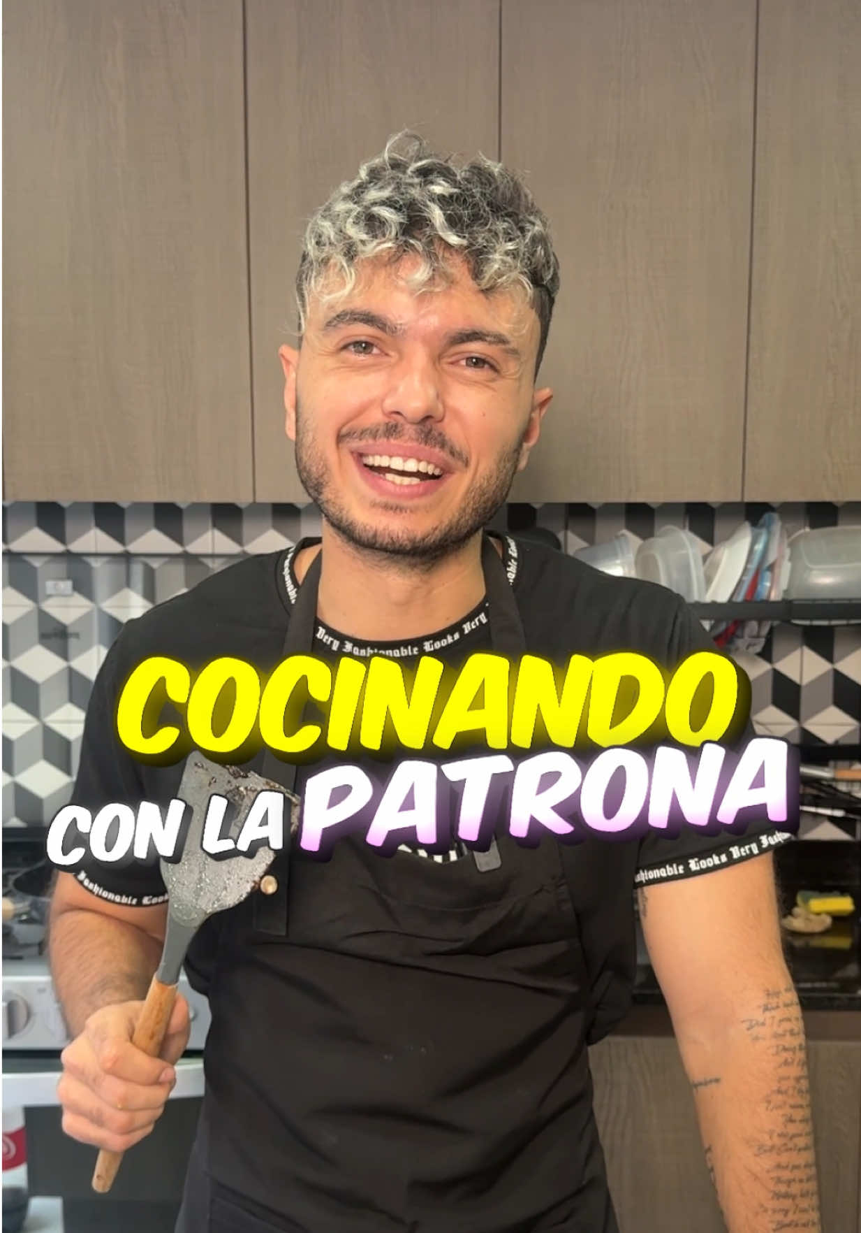 Bienvenidos a cocinando con la patrona… nos vemos en YouTube banda 😬