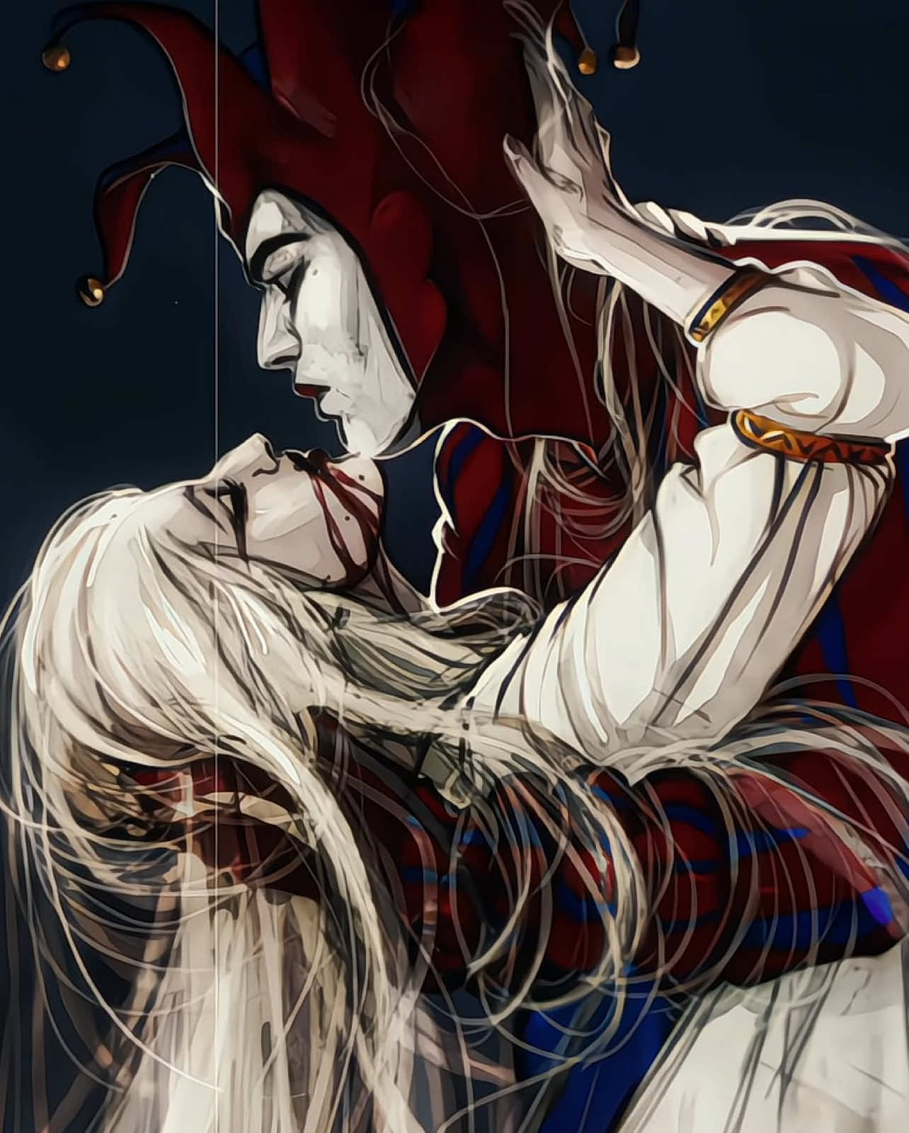 First art by crimson.spine on ig #jester x #PRINCESS #royal #awitchsmemoir #manhwa #manhwareccomendation #manhwaedit #jesterxprincess #fyp #viral 
