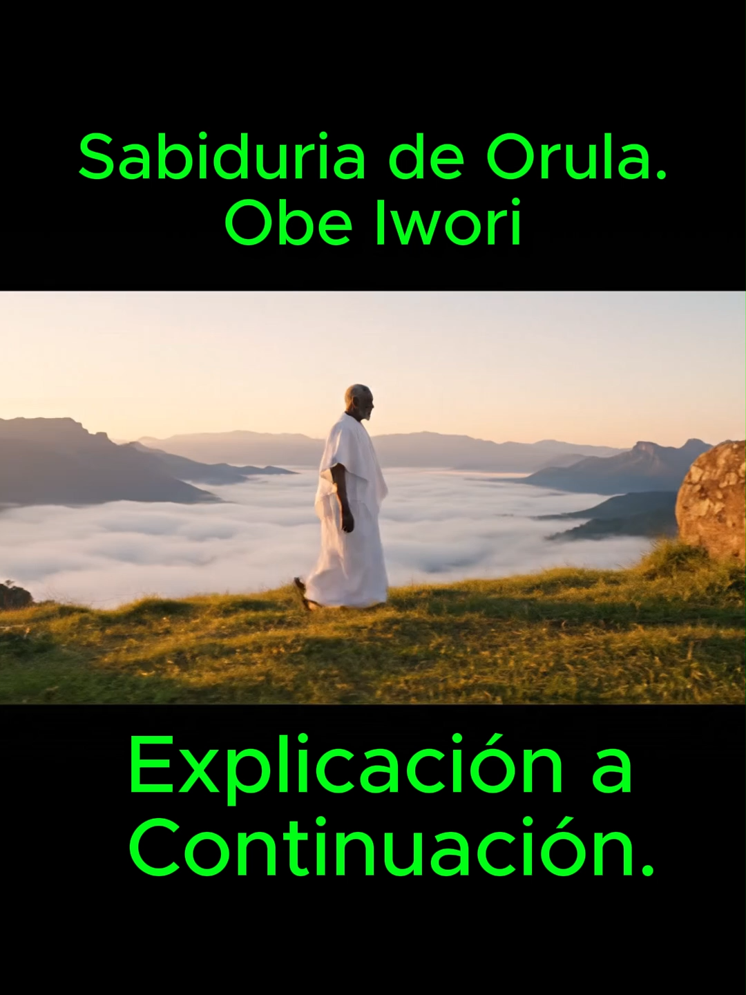 Sabiduria de Orula y Explicacion : Oddun 