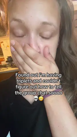 Chaos, drama and glitter. Pretty sure that’s what my life is about to turn into 😅 #pregnant #unhinged #aichatbot #pregnancyannouncement #omg #triplets #cantina #cantinapartner #fypppppppopppppppppppppppppppfyp #groupchat 