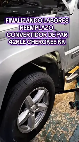 FINALIZANDO LABORES DURANTE REEMPLAZO DEL CONVERTIDOR DE PAR TRANSMISION 42RLE CHEROKEE KK 2013 #repuestosmrchrysler #serviciotecnicomrchrysler #especialista #laguairavenezuela🇻🇪 #venezuela🇻🇪 #garantia #taller 